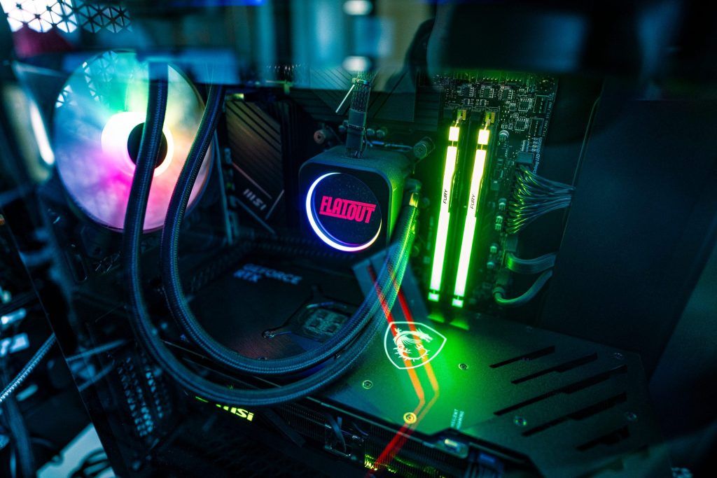 Flatout sim racing venue and hardware
